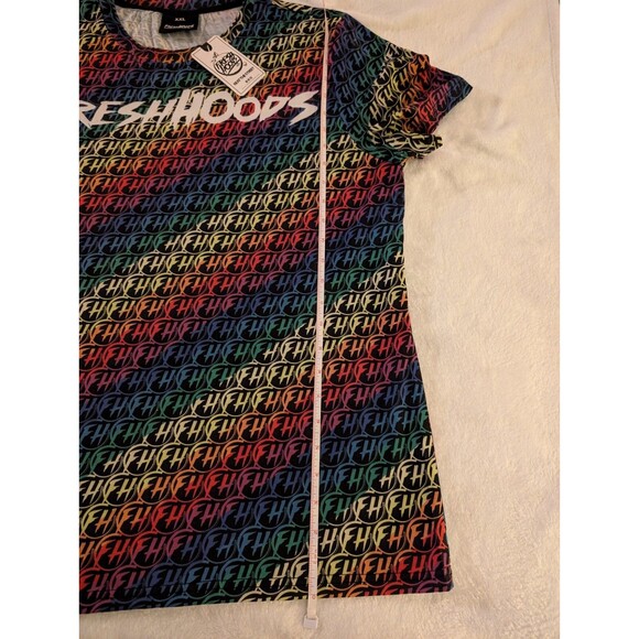 Fresh Hoods 3D Rainbow Pride Shirt Size 2XL Brand New! - Picture 10 of 12